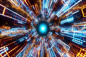 【TRPG/配信素材】電脳世界のワープエフェクト素材!全10種APNG&MP4