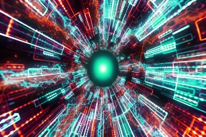 【TRPG/配信素材】電脳世界のワープエフェクト素材!全10種APNG&MP4