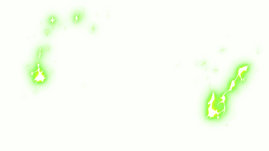 【TRPG/動画素材】纏わせても使えるぱちぱち電撃背景素材!全7種APNG&MP4【ココフォリア・MV・配信向け】