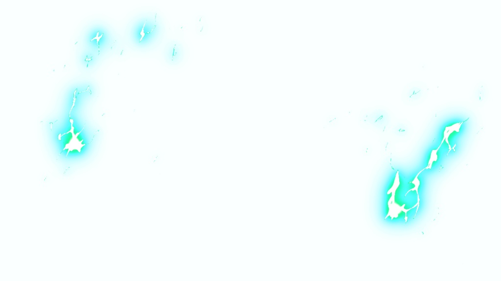 【TRPG/動画素材】纏わせても使えるぱちぱち電撃背景素材!全7種APNG&MP4【ココフォリア・MV・配信向け】