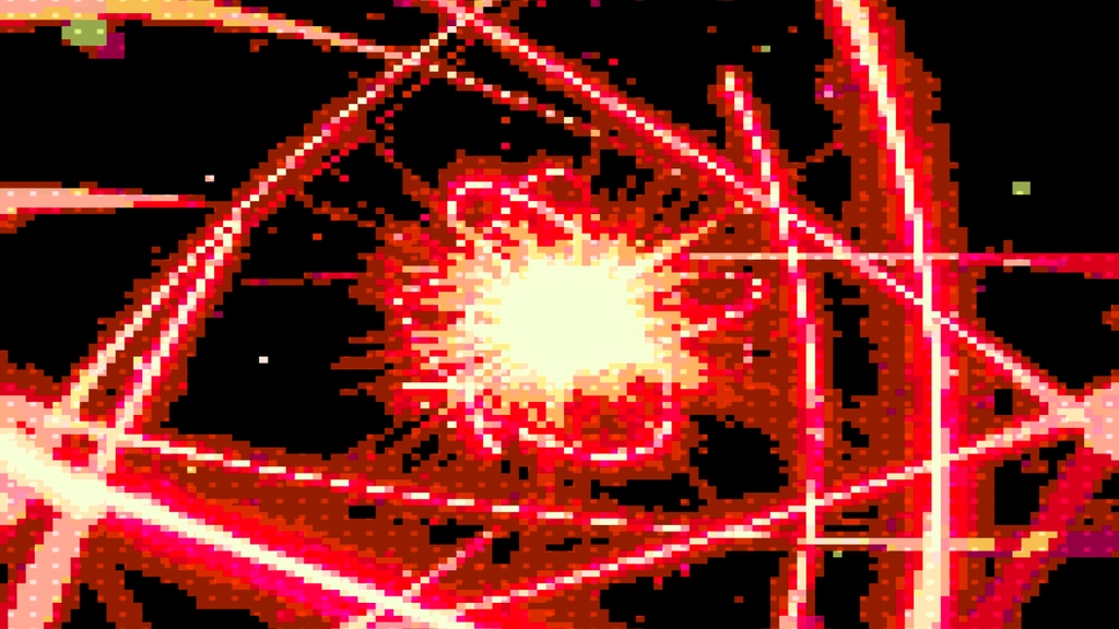 【TRPG/動画素材】レトロゲーム風レーザーライン演出背景!全7種APNG&MP4【ココフォリア・MV・配信向け】