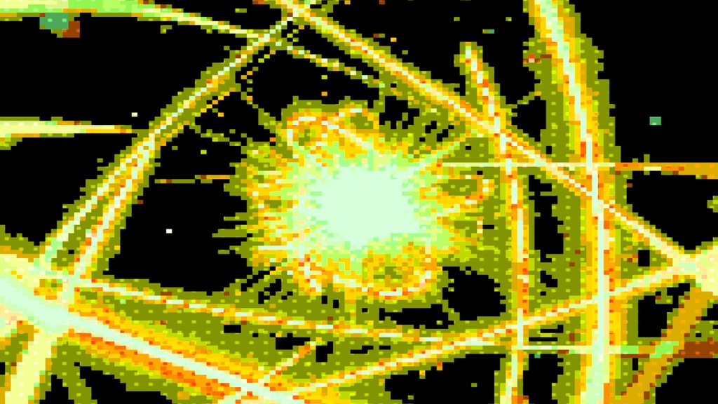 【TRPG/動画素材】レトロゲーム風レーザーライン演出背景!全7種APNG&MP4【ココフォリア・MV・配信向け】