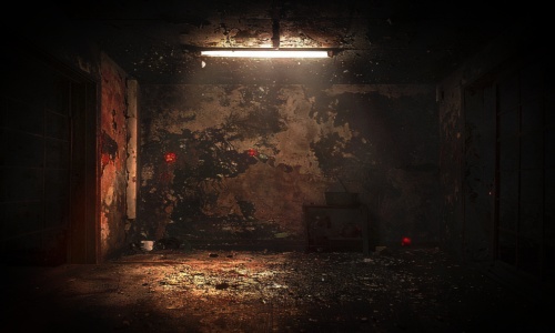 【TRPG/動画素材】ノイズやライトがチカチカするホラー演出素材!全2種APNG&MP4【ココフォリア・MV・配信向け】