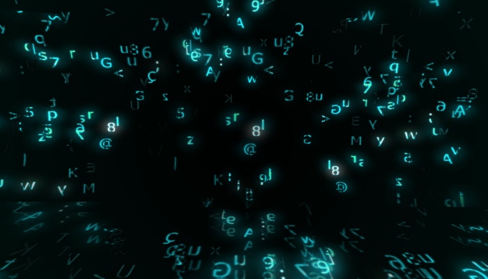 【TRPG/動画素材】文字が雨のように降ってくる電脳世界演出素材!全5種APNG&MP4【ココフォリア・MV・配信向け】