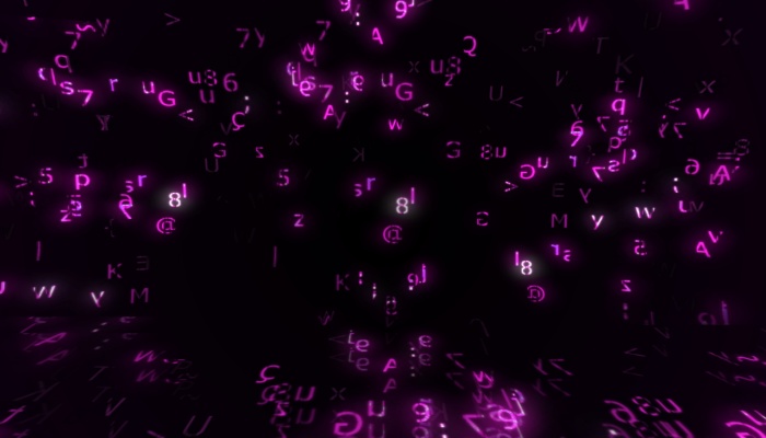 【TRPG/動画素材】文字が雨のように降ってくる電脳世界演出素材!全5種APNG&MP4【ココフォリア・MV・配信向け】