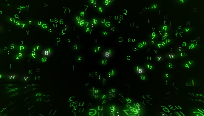 【TRPG/動画素材】文字が雨のように降ってくる電脳世界演出素材!全5種APNG&MP4【ココフォリア・MV・配信向け】