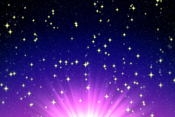 【TRPG/動画素材】きらきらかわいい星が光る背景素材!APNG&MP4【ココフォリア・MV・配信向け】