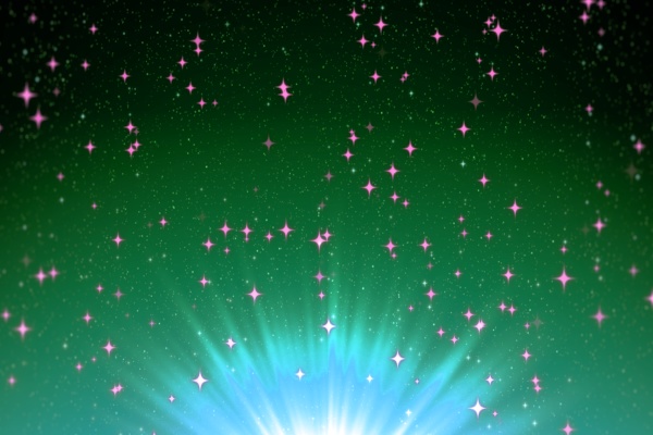 【TRPG/動画素材】きらきらかわいい星が光る背景素材!APNG&MP4【ココフォリア・MV・配信向け】