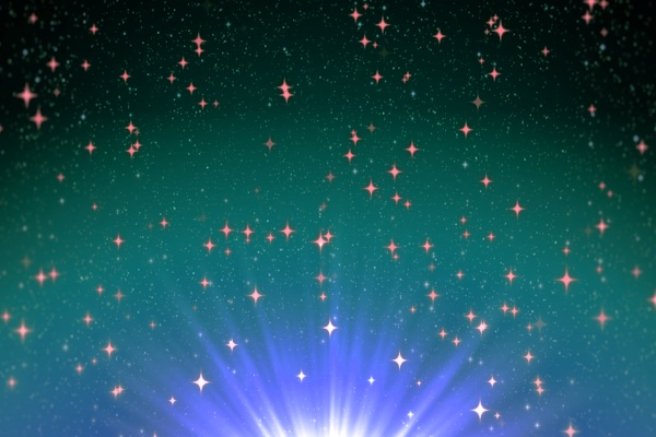 【TRPG/動画素材】きらきらかわいい星が光る背景素材!APNG&MP4【ココフォリア・MV・配信向け】