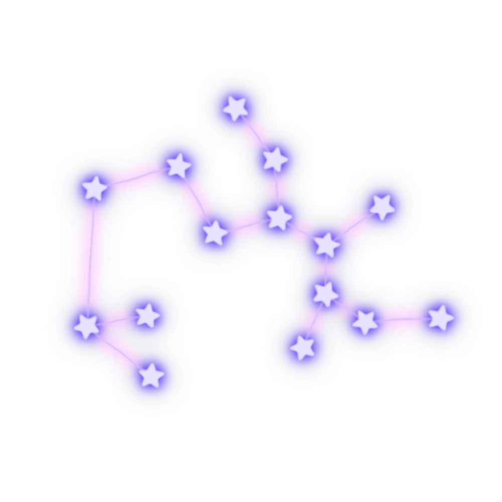 【TRPG/動画素材】ゆらゆら動くネオン12星座EF!APNG&MP4【ココフォリア・MV・配信向け】