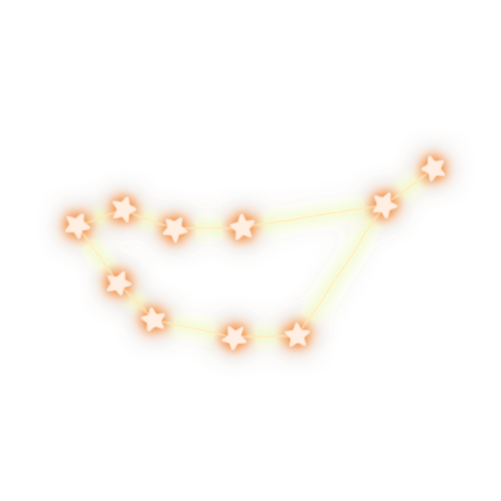 【TRPG/動画素材】ゆらゆら動くネオン12星座EF!APNG&MP4【ココフォリア・MV・配信向け】