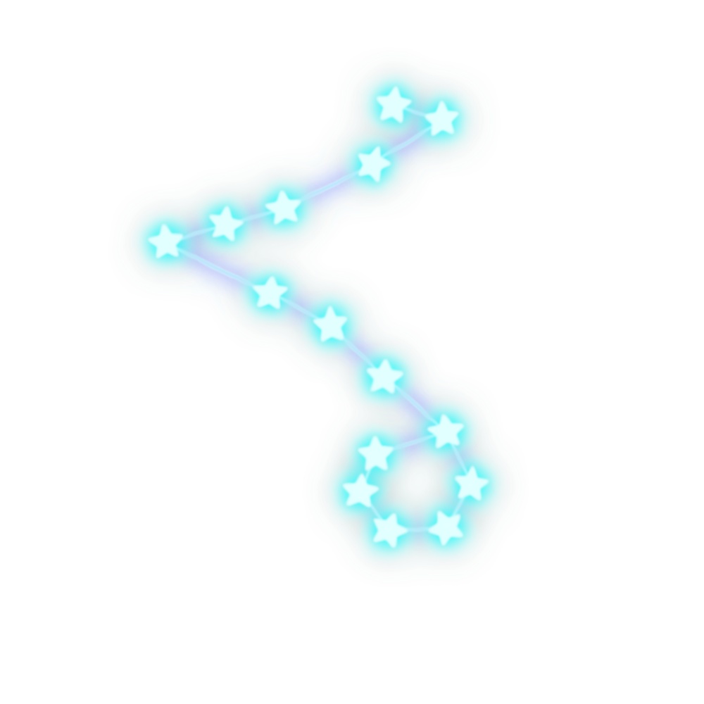 【TRPG/動画素材】ゆらゆら動くネオン12星座EF!APNG&MP4【ココフォリア・MV・配信向け】