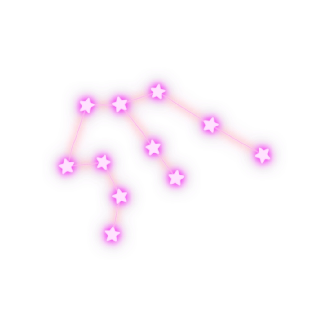 【TRPG/動画素材】ゆらゆら動くネオン12星座EF!APNG&MP4【ココフォリア・MV・配信向け】