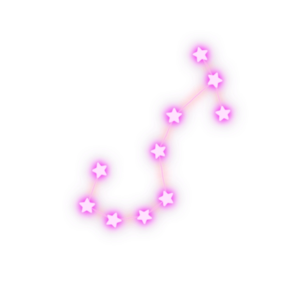 【TRPG/動画素材】ゆらゆら動くネオン12星座EF!APNG&MP4【ココフォリア・MV・配信向け】