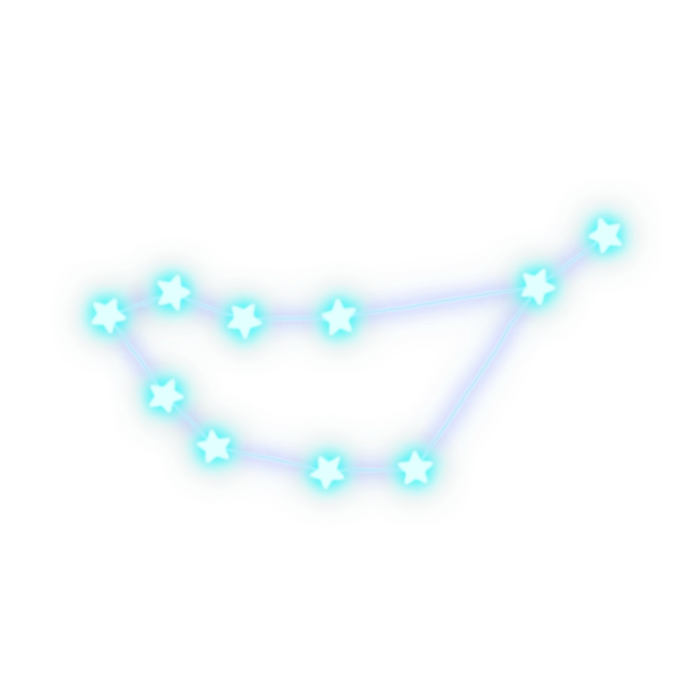 【TRPG/動画素材】ゆらゆら動くネオン12星座EF!APNG&MP4【ココフォリア・MV・配信向け】