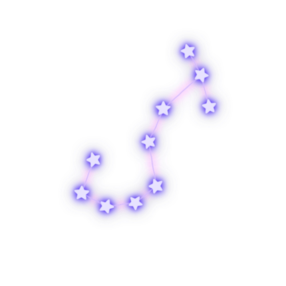 【TRPG/動画素材】ゆらゆら動くネオン12星座EF!APNG&MP4【ココフォリア・MV・配信向け】