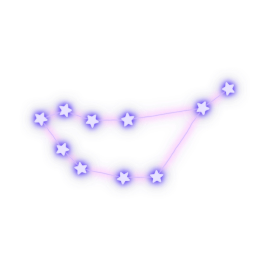 【TRPG/動画素材】ゆらゆら動くネオン12星座EF!APNG&MP4【ココフォリア・MV・配信向け】