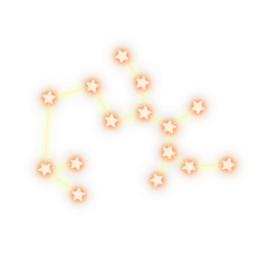 【TRPG/動画素材】ゆらゆら動くネオン12星座EF!APNG&MP4【ココフォリア・MV・配信向け】