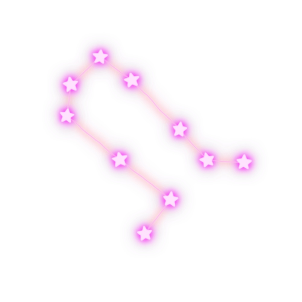 【TRPG/動画素材】ゆらゆら動くネオン12星座EF!APNG&MP4【ココフォリア・MV・配信向け】