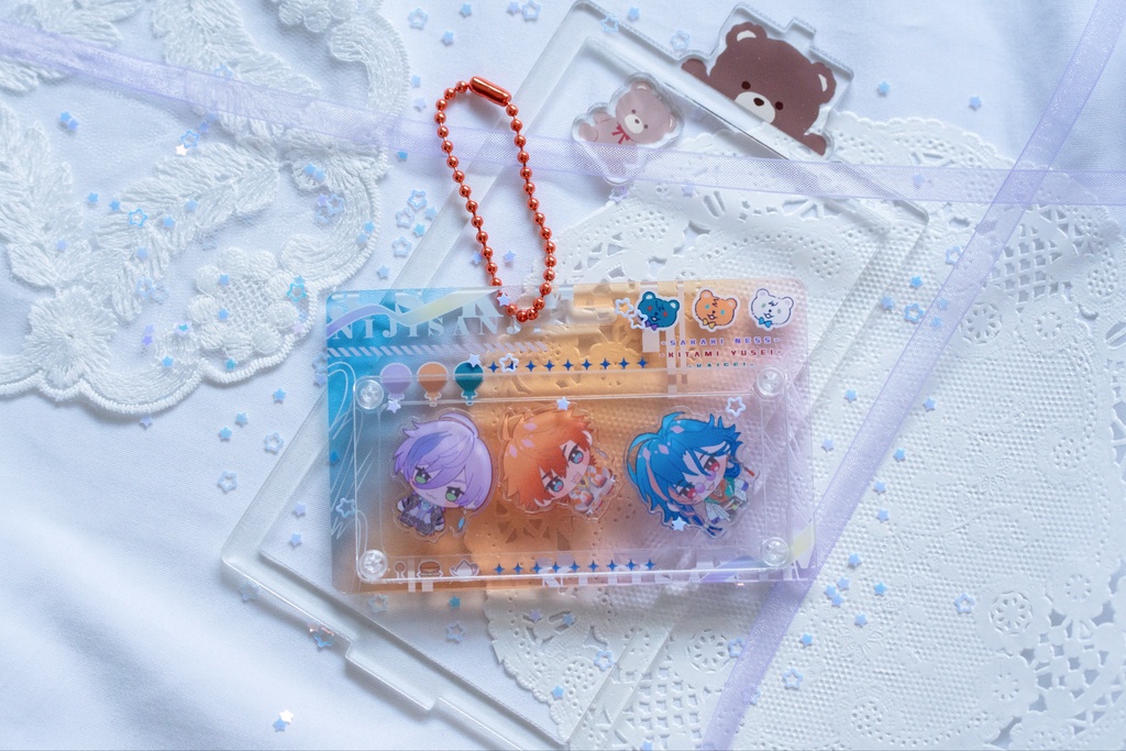 3SKMアクリルキーホルダー