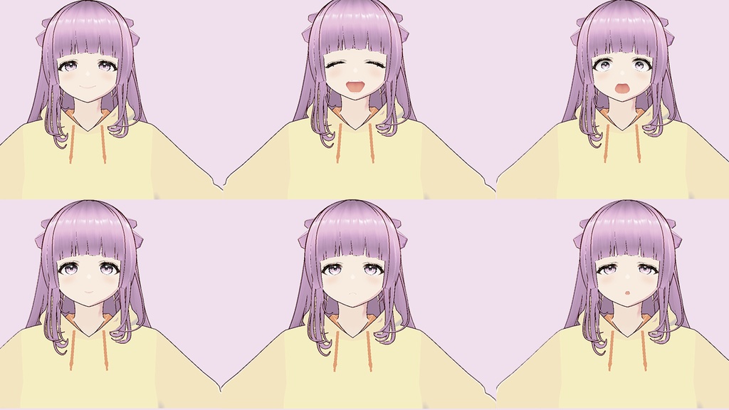 【VRoid/VRM/アバター】シオリ