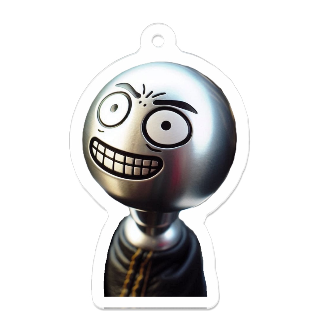 笑うシフトノブ　アクリルキーホルダー