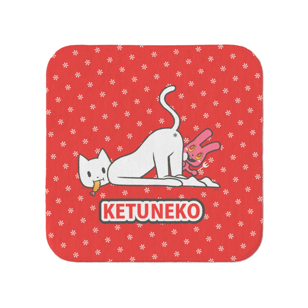 【タオル小】けつねこ&はらうさ