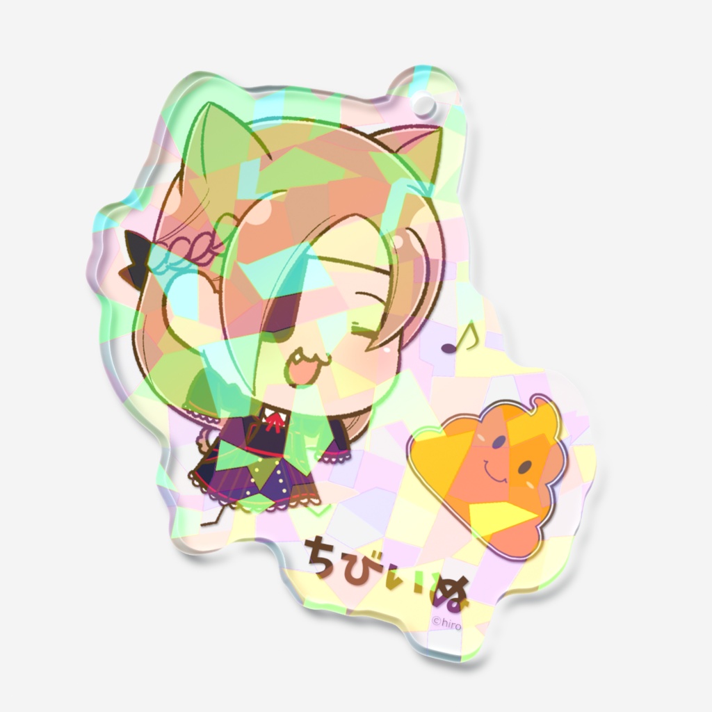 【アクリルキーホルダー】ちびいぬ~チョウゲンキ!~