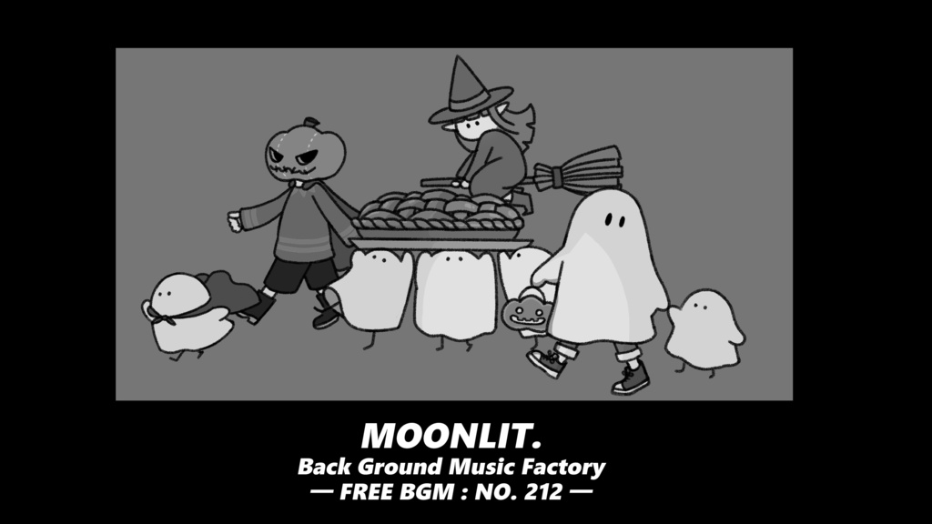 │フリーBGM : NO.212│ ハロウィン│かわいい│楽しい│ちょっと不気味│