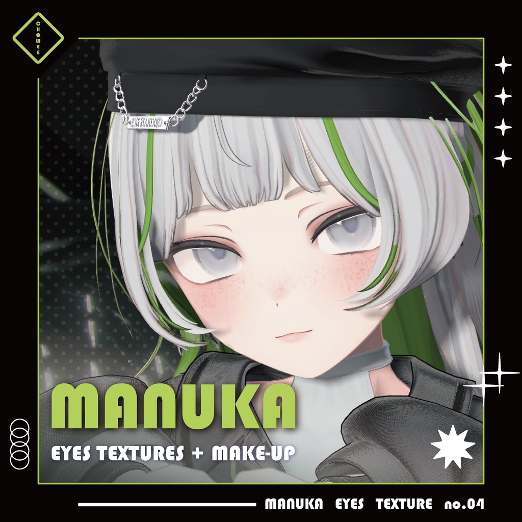 [Free/無料] Manuka Eyes Textures + Make-up