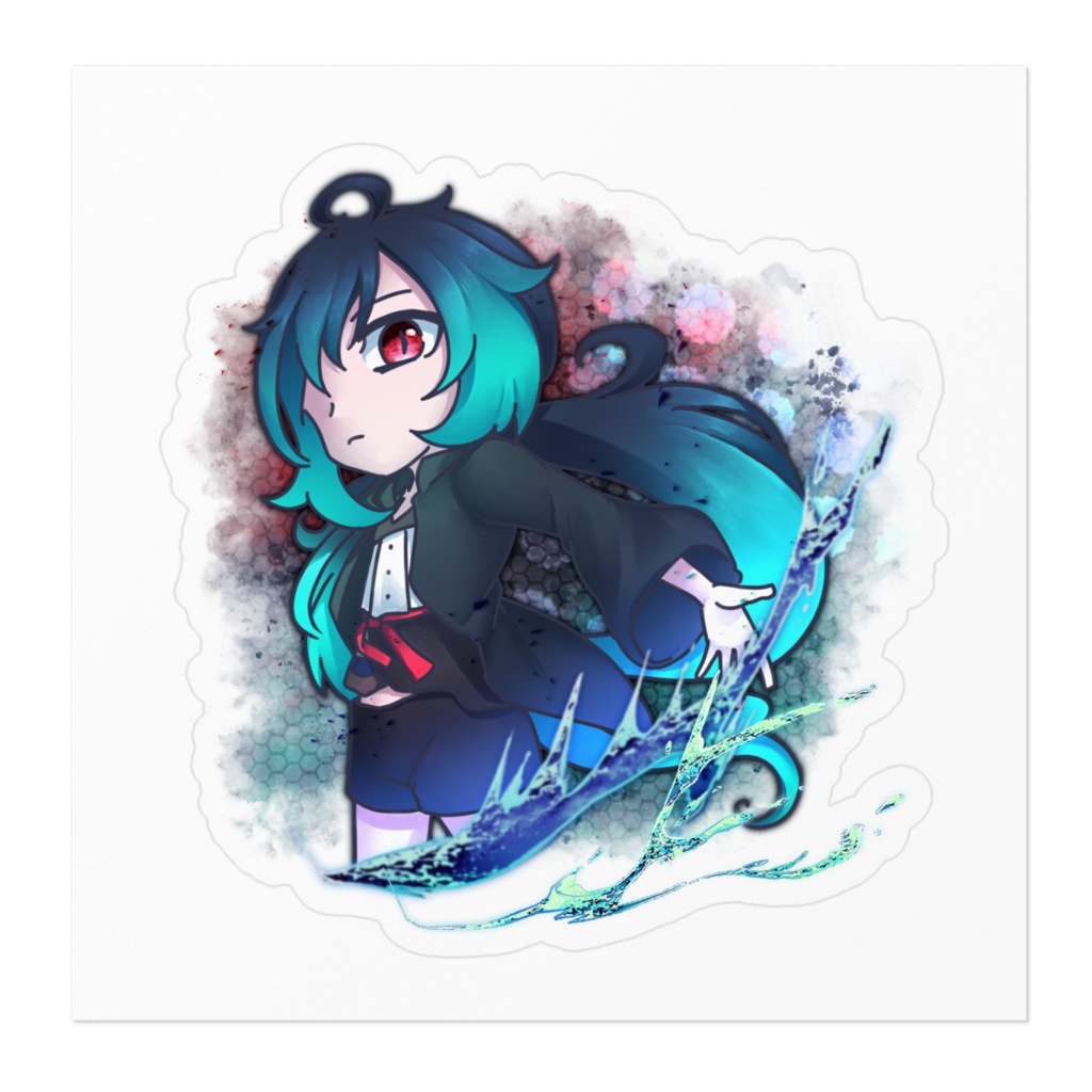 霧夜エル 代理キャラステッカー