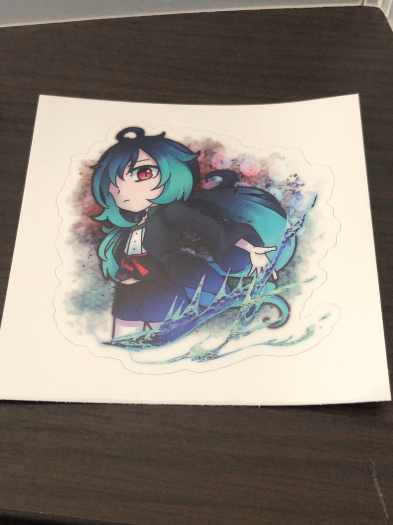 霧夜エル 代理キャラステッカー