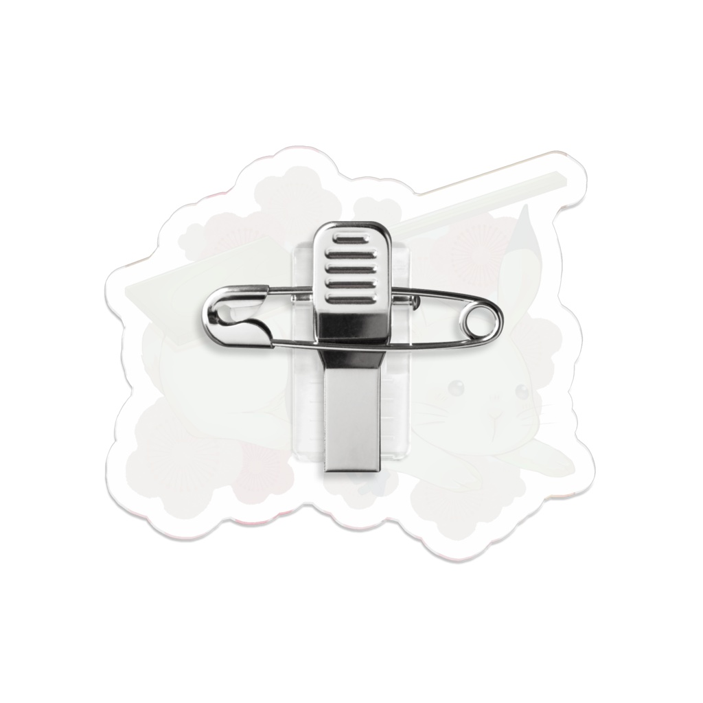 からしちゃん アクリルバッチ