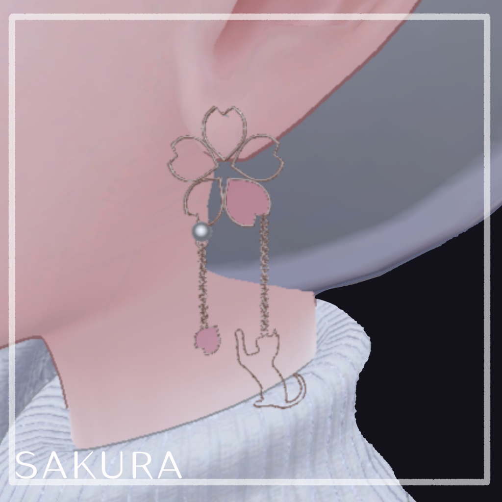 【アクセサリー】SAKURA earring・さくら