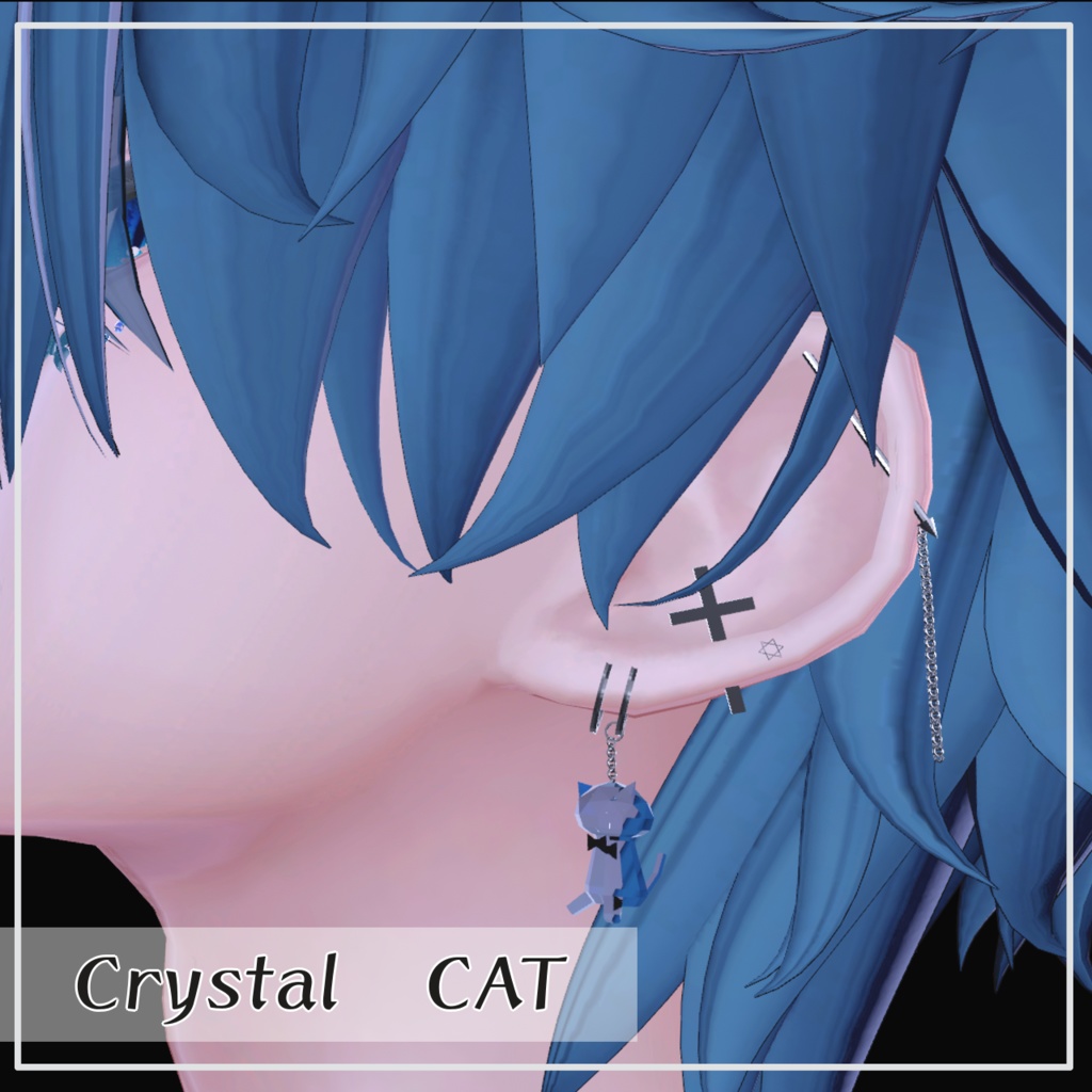 【発売セール200円OFF】Crystal CAT　＆　リングブレスレット【～9/25】