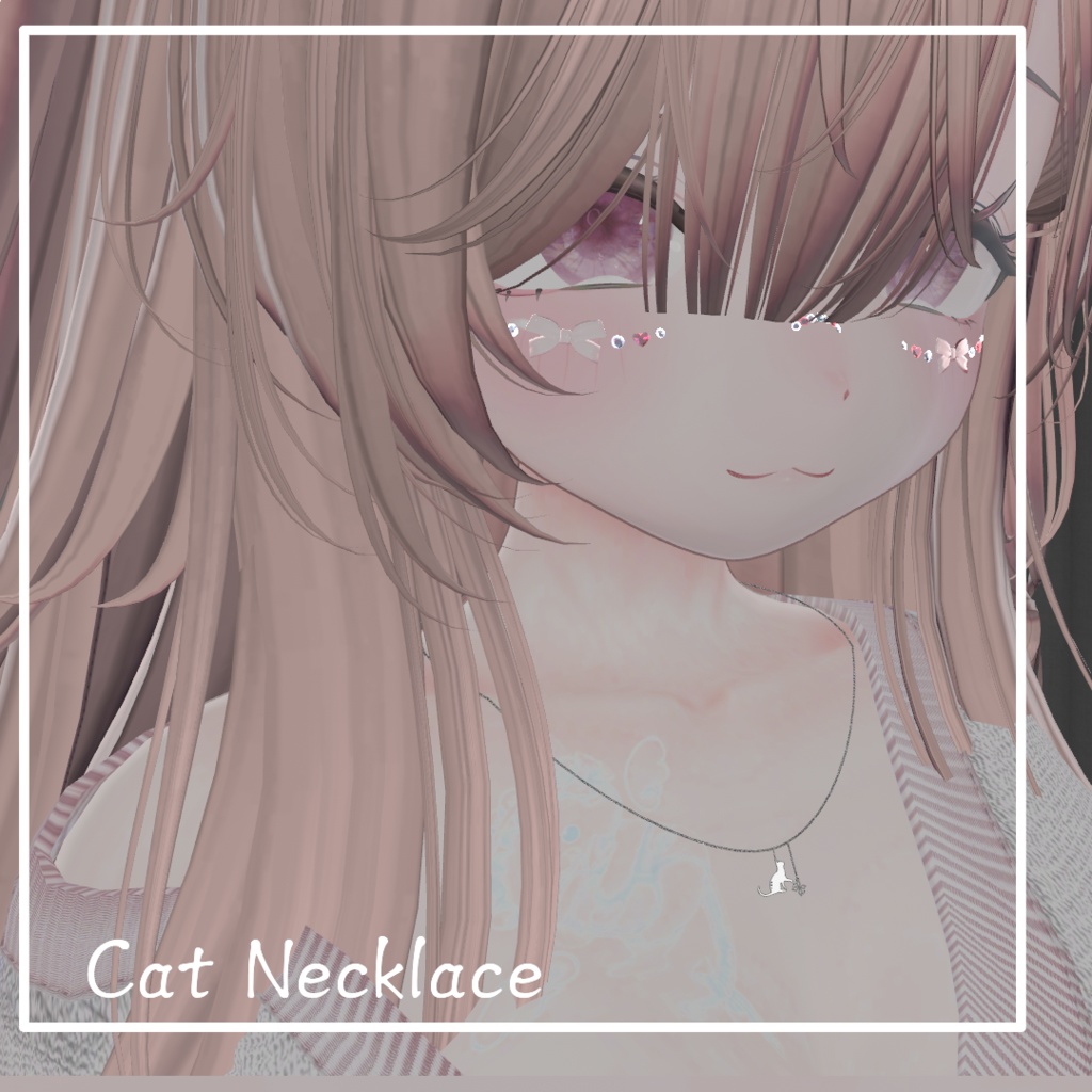 ねこちゃんネックレス【無料】