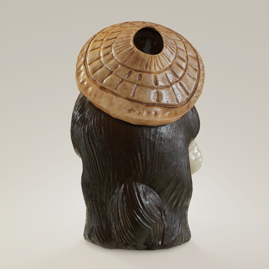 信楽焼たぬき 3Dモデル