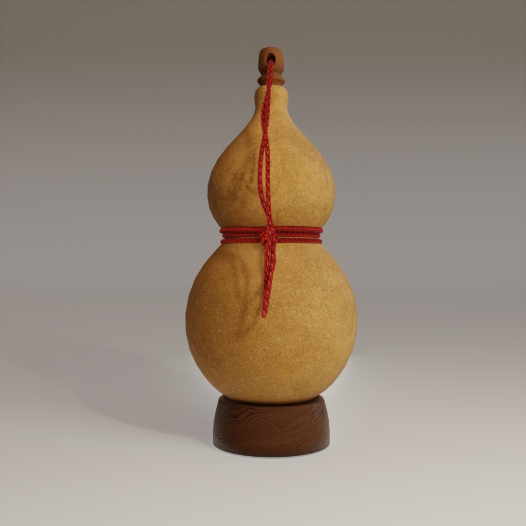 ひょうたん 3Dモデル