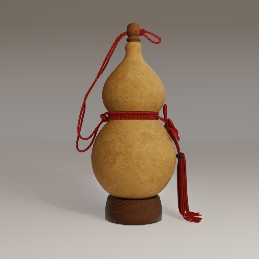 ひょうたん 3Dモデル
