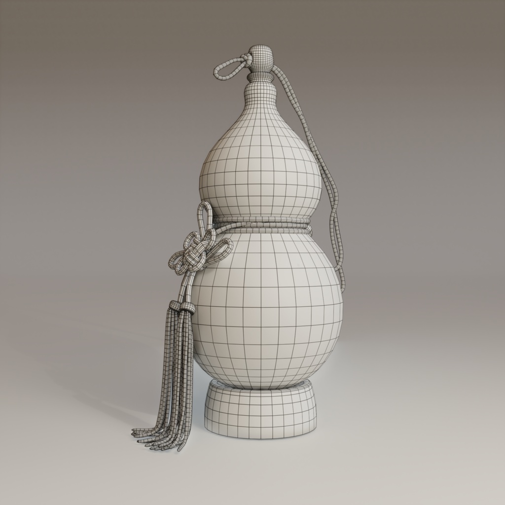 ひょうたん 3Dモデル