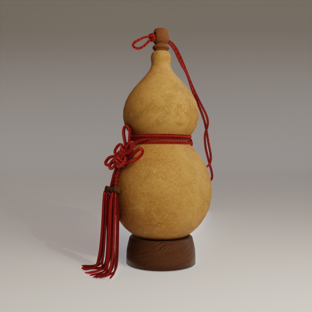 ひょうたん 3Dモデル