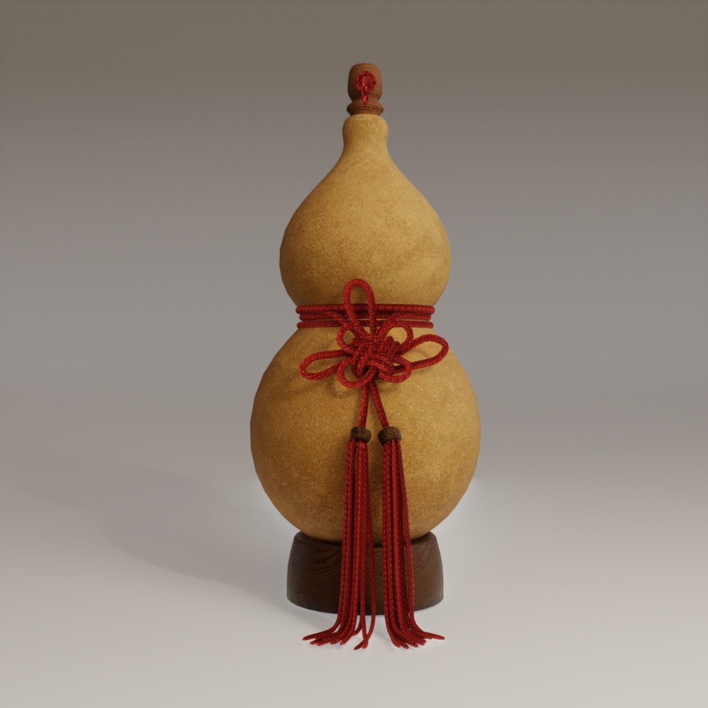 ひょうたん 3Dモデル