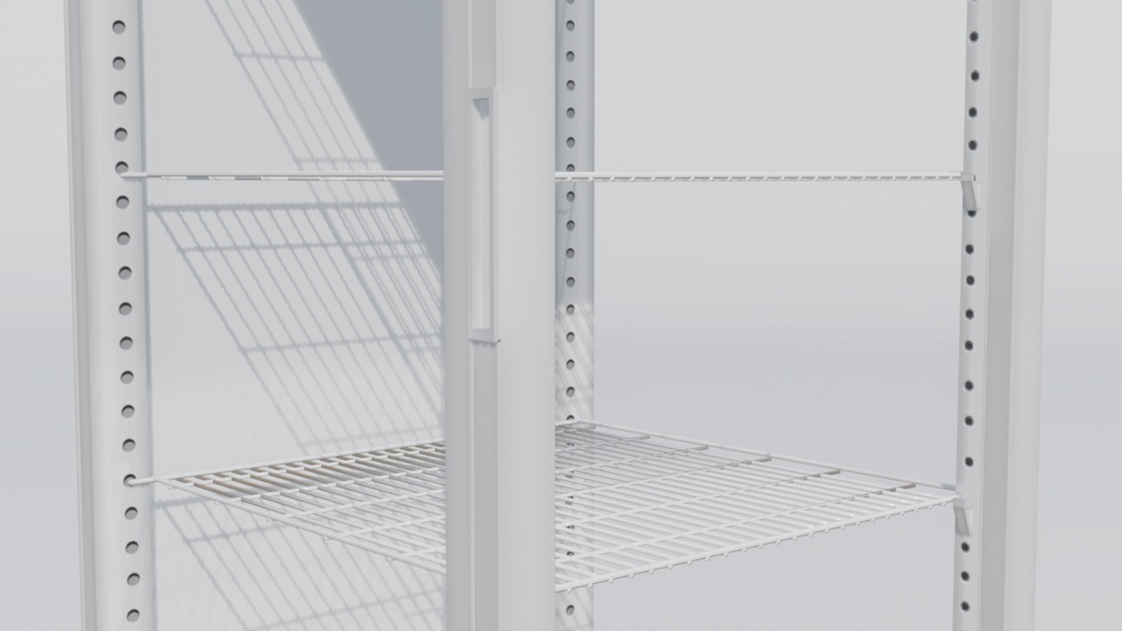 冷蔵ケース 3Dモデル