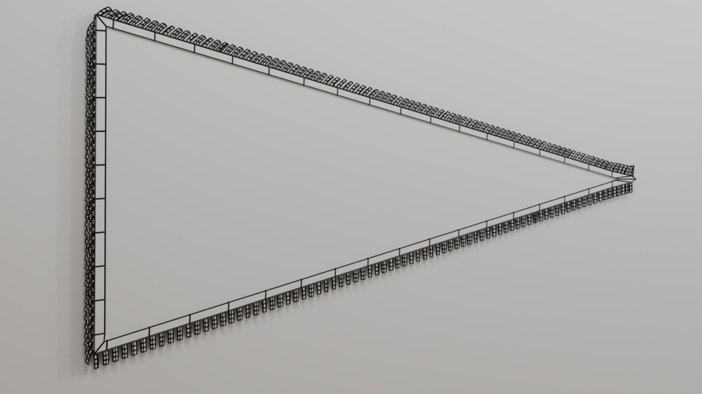 お土産ペナント 3Dモデル