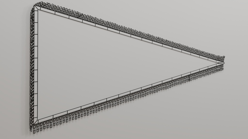 お土産ペナント 3Dモデル