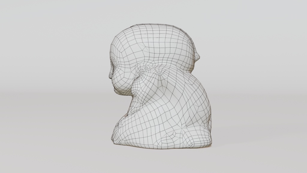 福助 3Dモデル
