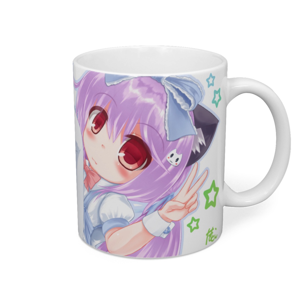 ふわっふわにゃんこのマグカップ