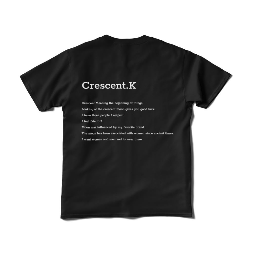 Crescent.K Tシャツ