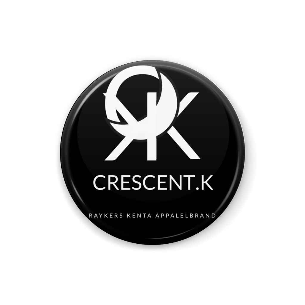 CRESCENT.K ロゴ缶バッジ