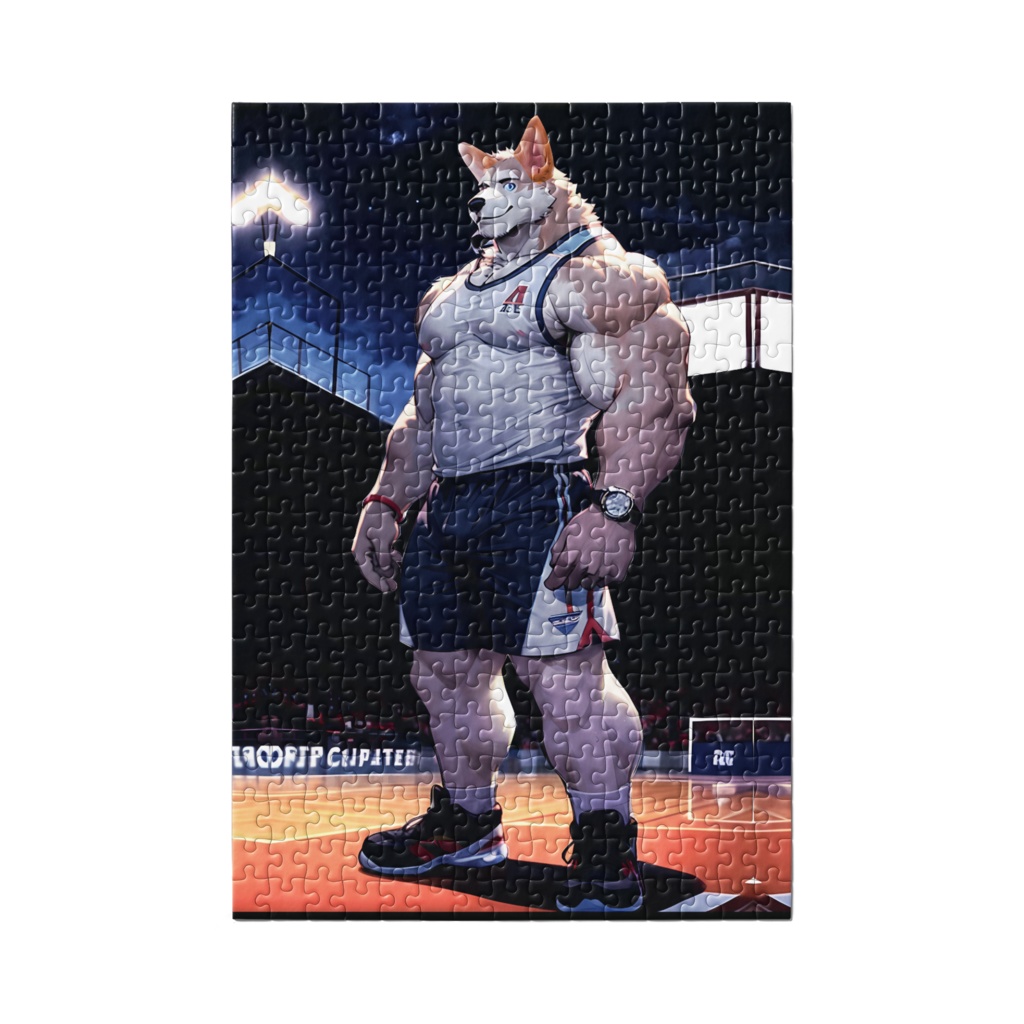 パズル|バスケットボール選手コーギーです